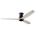 Arbor Flush DC Ceiling Fan, Dark Bronze, Whitewash Blades, No Light Arbor Flush DC Ceiling Fan, Dark Bronze, Whitewash Blades, No Light