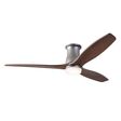Arbor Flush DC Ceiling Fan, Graphite, Mahogany Blades, 17W LED Light Arbor Flush DC Ceiling Fan, Graphite, Mahogany Blades, 17W LED Light