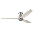 Arbor Flush DC Ceiling Fan, Graphite, Whitewash Blades, No Light Arbor Flush DC Ceiling Fan, Graphite, Whitewash Blades, No Light
