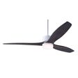 Arbor DC Ceiling Fan, Gloss White, Ebony Blades, 17W LED Light Arbor DC Ceiling Fan, Gloss White, Ebony Blades, 17W LED Light