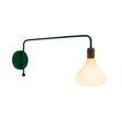 Noms LED Tala Lamp (Displayed here: Downtown Minimalist Wooden Socket Swing Arm Sconce, 370-Emerald Green, G68 Arm, Walnut Wood, Shown with Noma Tala Lamp) Noms LED Tala Lamp (Displayed here: Downtown Minimalist Wooden Socket Swing Arm Sconce, 370-Emerald Green, G68 Arm, Walnut Wood, Shown with Noma Tala Lamp)