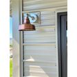 G3 Gooseneck Arm (Displayed Here: 8" Esso, 996-Weathered Copper, G3 Gooseneck Arm in 975-Galvanized | Photo Courtesy of Homeowner) G3 Gooseneck Arm (Displayed Here: 8" Esso, 996-Weathered Copper, G3 Gooseneck Arm in 975-Galvanized | Photo Courtesy of Homeowner)