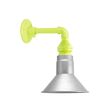 Canal SoHo Sconce, 975-Galvanized, Mounting in 380-Chartreuse Canal SoHo Sconce, 975-Galvanized, Mounting in 380-Chartreuse