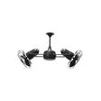 Dynamic Dual Rotational Ceiling Fan, Matte Black Dynamic Dual Rotational Ceiling Fan, Matte Black