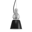 Lafayette SoHo, 100-Black, Shade Top in 975-Galvanized Lafayette SoHo, 100-Black, Shade Top in 975-Galvanized