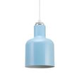 Chateau Pendant Light, 715-Delphite Blue, CSW-White Cloth Cord Chateau Pendant Light, 715-Delphite Blue, CSW-White Cloth Cord