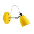 Lovell Wall Sconce, 500-Buttery Yellow, Galvanized Arm, SWH-Standard White Cord Lovell Wall Sconce, 500-Buttery Yellow, Galvanized Arm, SWH-Standard White Cord