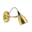 Lovell Wall Sconce, 997-Natural Raw Brass, Raw Brass Arm, CSGW-Gold & White Cloth Cord Lovell Wall Sconce, 997-Natural Raw Brass, Raw Brass Arm, CSGW-Gold & White Cloth Cord