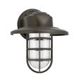 Streamline Industrial Guard Sconce, 600-Bronze, Warehouse Shade, CGG-Standard Cast Guard, CLR-Clear Glass Streamline Industrial Guard Sconce, 600-Bronze, Warehouse Shade, CGG-Standard Cast Guard, CLR-Clear Glass