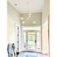 Bubble 5-Light Chandelier, White Glass, 200-White, 36" Stem, Victorian Edison 60w Bulb | Customer Submission Bubble 5-Light Chandelier, White Glass, 200-White, 36" Stem, Victorian Edison 60w Bulb | Customer Submission