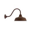 13" Bomber, 605-Rust, G11 Gooseneck Arm 13" Bomber, 605-Rust, G11 Gooseneck Arm