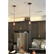 Minimalist Copper Cage Pendant, Black Cotton Twist, Wire Cage, 1910 Era 60w Edison Bulb | Customer Submission Minimalist Copper Cage Pendant, Black Cotton Twist, Wire Cage, 1910 Era 60w Edison Bulb | Customer Submission