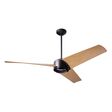 Ambit DC Ceiling Fan, Matte Black, Maple Blades, No Light Ambit DC Ceiling Fan, Matte Black, Maple Blades, No Light