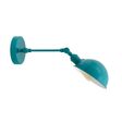 Parabolic Wall Sconce, 390-Teal, Extended Arm Parabolic Wall Sconce, 390-Teal, Extended Arm
