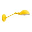 Parabolic Wall Sconce, 500-Buttery Yellow, Extended Arm Parabolic Wall Sconce, 500-Buttery Yellow, Extended Arm