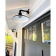 14" Marathon SoHo Sconce, 705-Navy, Mounting in 100-Black | Photo Courtesy of Customer 14" Marathon SoHo Sconce, 705-Navy, Mounting in 100-Black | Photo Courtesy of Customer