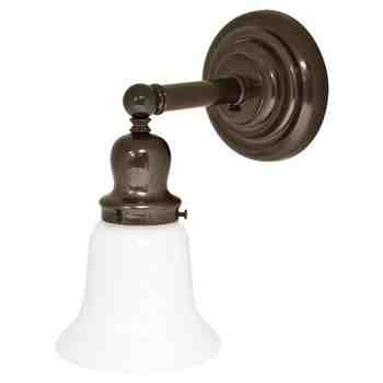 Courtney Single Shade Light | Statuary Brown