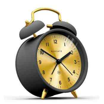 The Charlie Bell Alarm Clock, Matte Gravity Grey