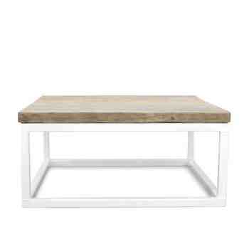 Beckett Coffee Table, DP1-Grey Wash Pine, 200-White