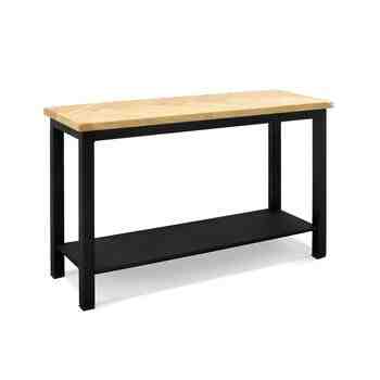 Herringbone Sofa Table, GP-Golden Pine, 100-Black