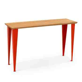 June Entryway Table, NH-Natural Hickory, 420-Orange