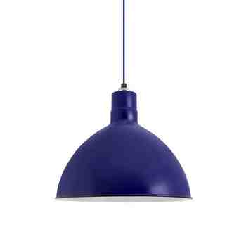 20" Wilcox, 750-Porcelain Cobalt Blue, Royal Blue Cloth Cord