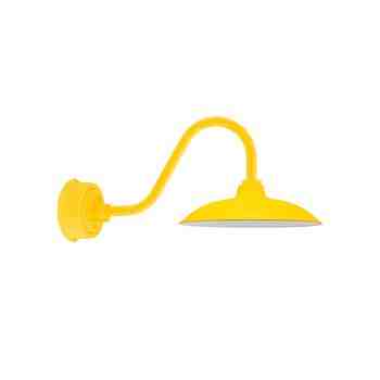 12" Sinclair LED, 500-Buttery Yellow, G15 Gooseneck Arm