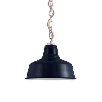 10" Esso LED, 705-Navy, Mounting in 975-Galvanized, CRZ-Red Chevron Cord
