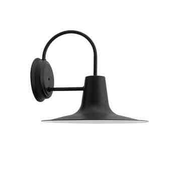 14" Sterling Wall Sconce, 105-Textured Black