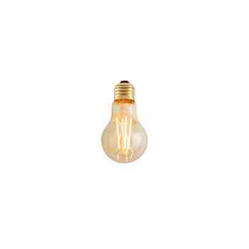LED Amber A19 600 Lumen Bulb  - On