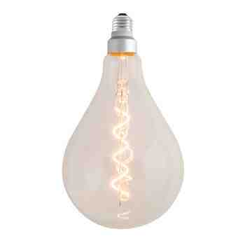 LED Clear A50 300 Lumen Bulb - On