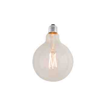 LED Clear G40 500 Lumen Bulb - On