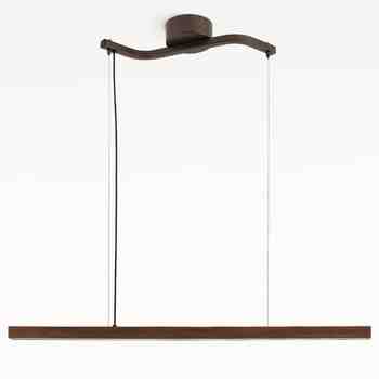46" Suora, Walnut Wood, Single Canopy, 600-Bronze