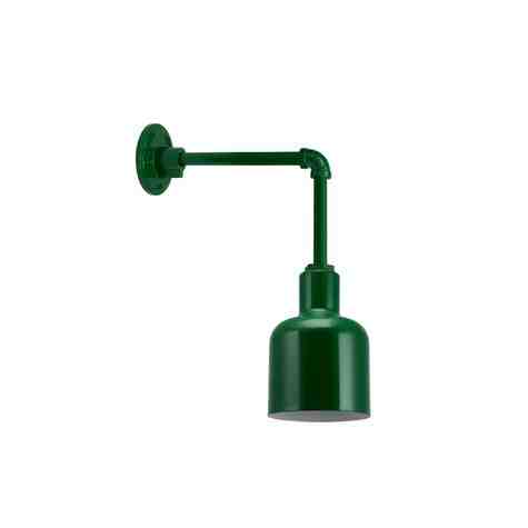 Tuscany Gooseneck Light, 307-Emerald Green, G35 Gooseneck Arm