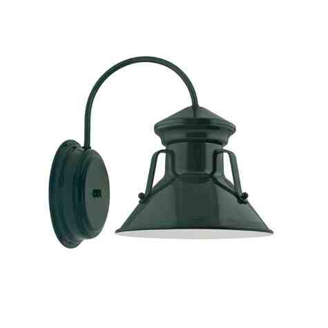 Colby Wall Sconce, 300-Dark Green