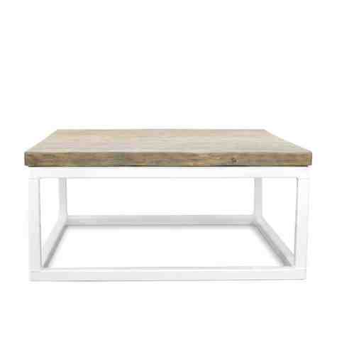 Beckett Coffee Table, DP1-Grey Wash Pine, 200-White