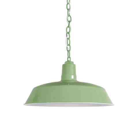 20" The Original Chain Hung, 320-Fern Green, SWH-Standard White Cord