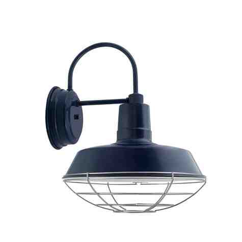 14" The Original™ Sconce, 705-Navy, Wire Cage