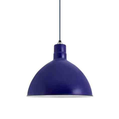 20" Wilcox, 750-Porcelain Cobalt Blue, Royal Blue Cloth Cord