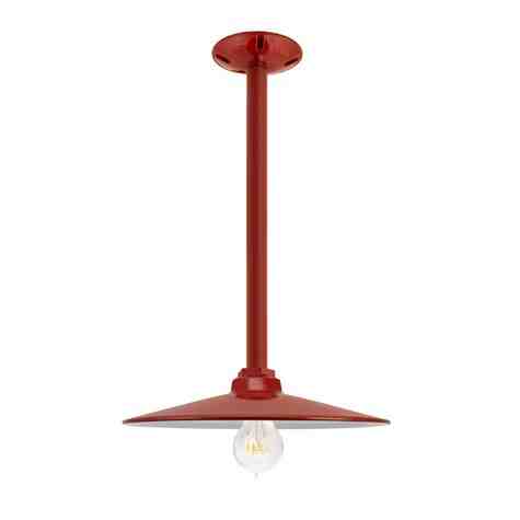 12" Conoco, 400-Barn Red, Nostalgic Edison-Style Victorian 40 Watt Light Bulb