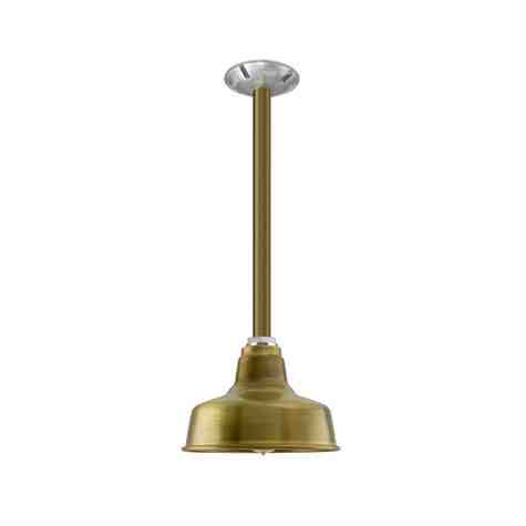8" Esso, 998-Natural Weathered Brass