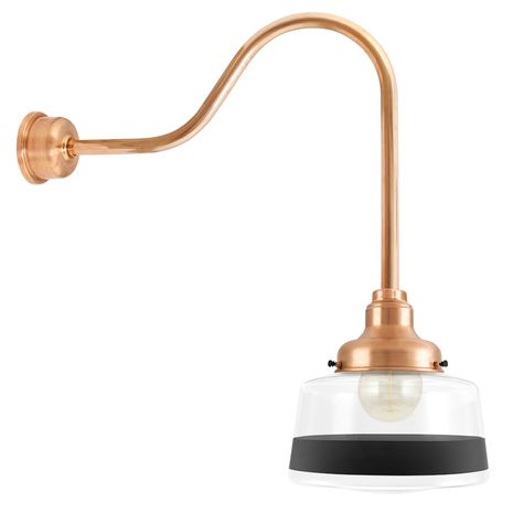 schoolhouse gooseneck light