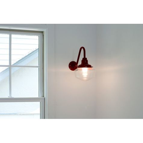 schoolhouse gooseneck light