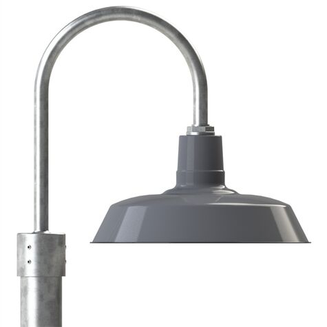 The Original™ LED Single Post Mount Light | Barn Light Electric