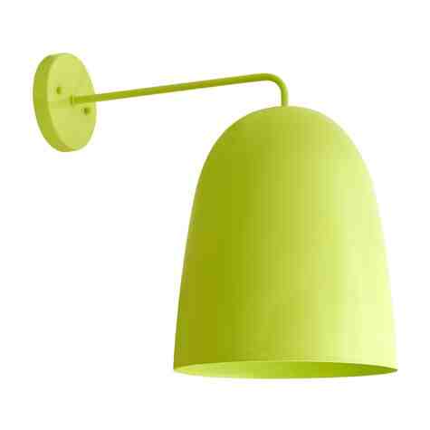 Egg Wall Sconce, 380-Chartreuse, 12" Projection