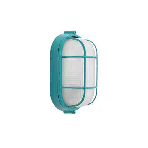 Small Amidships Wall Mount Light, 390-Teal