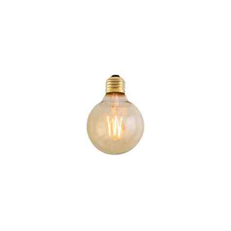 LED Amber G25 250 Lumen Bulb - On