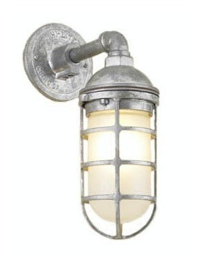 Atomic Topless Cast Guard Sconce
