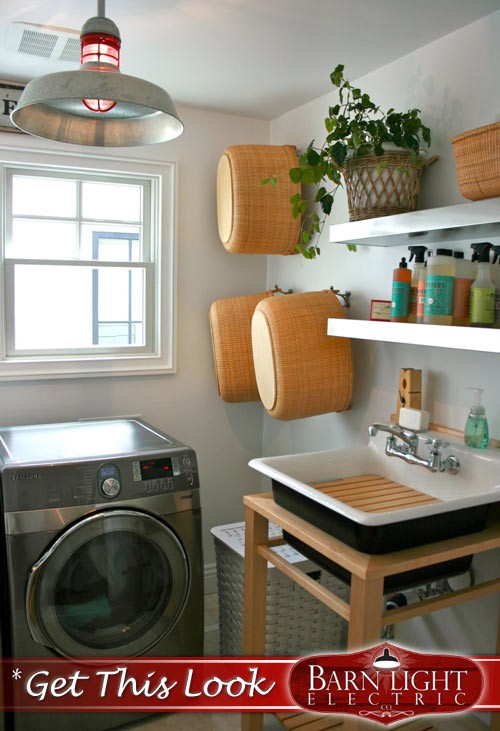 laundry room lighting ideas