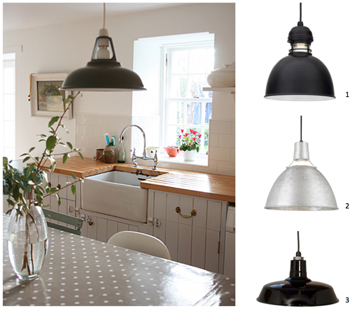 small country kitchen lamps